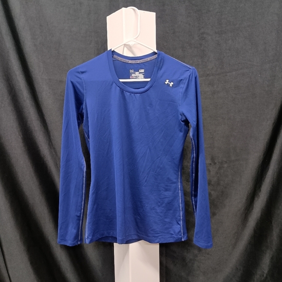 Under Armour Blue Fitted Shirt - Picture 1 of 13
